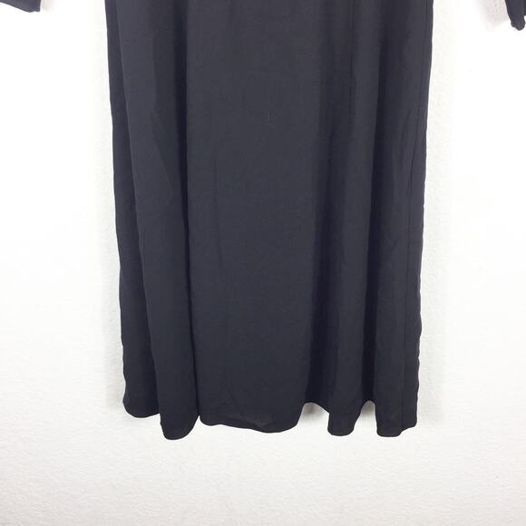 NWT Aritzia Wilfred Aubagne Black Midi Dress - Picture 11 of 14